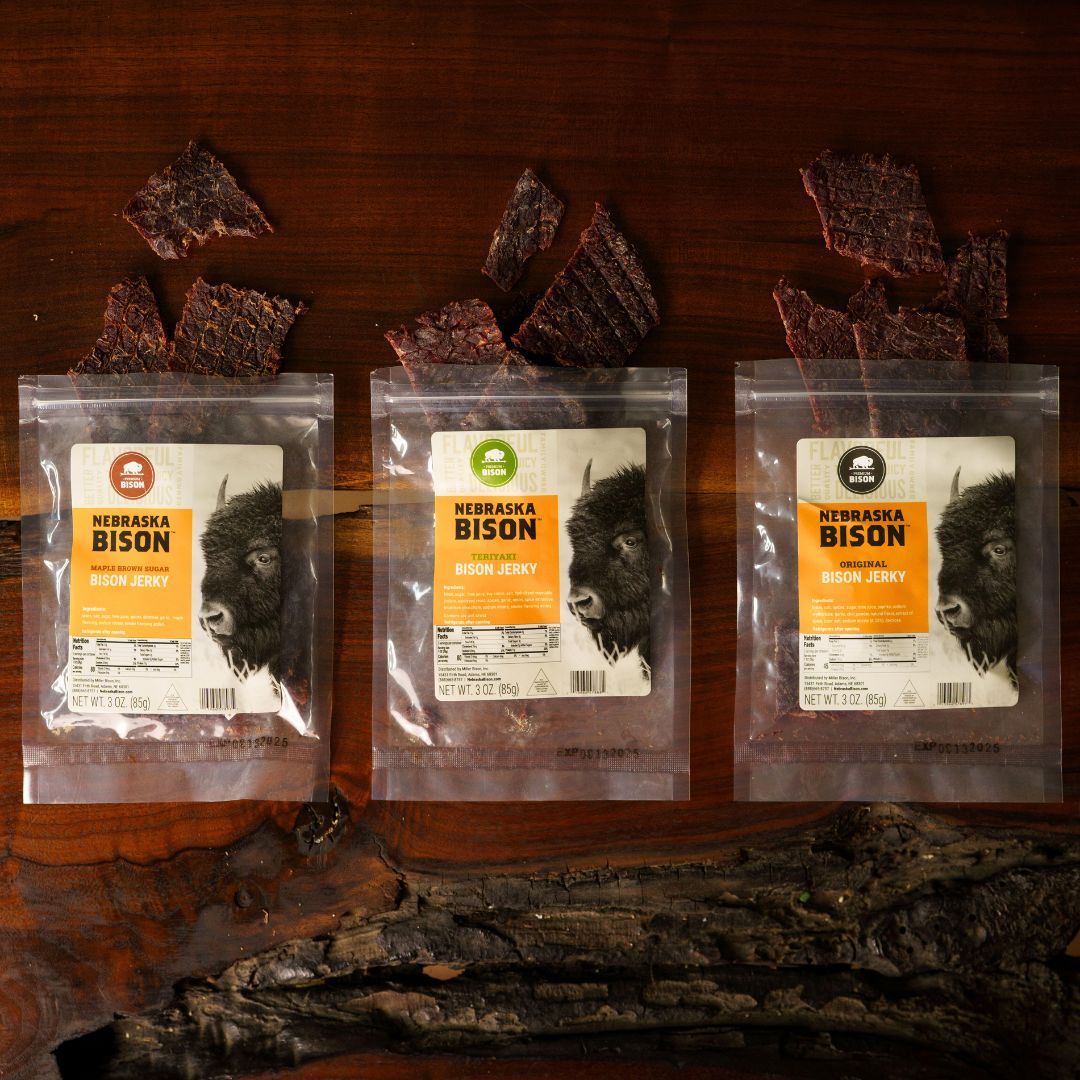 Jerky Labels Jerky Variety Pack – Nebraska Bison