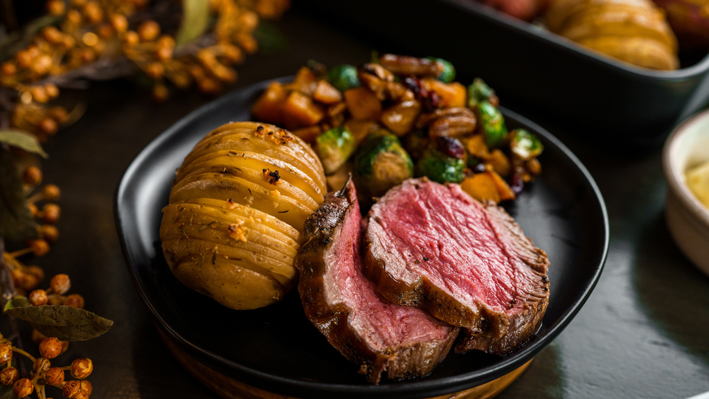 Cast Iron Smoked Bison Tenderloin Bison Steak Cooking Ground Bison