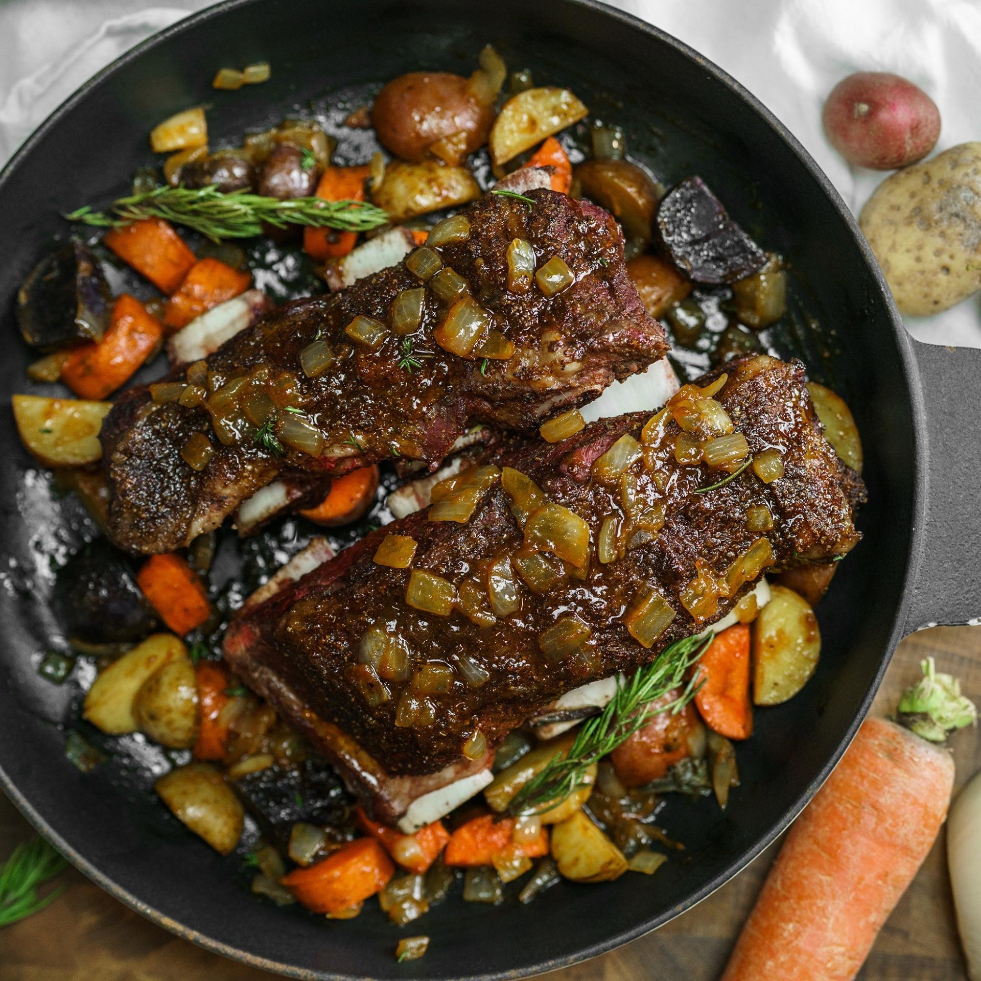 Root Vegetables Christmas Short Rib Recipe Root Vegetables Short