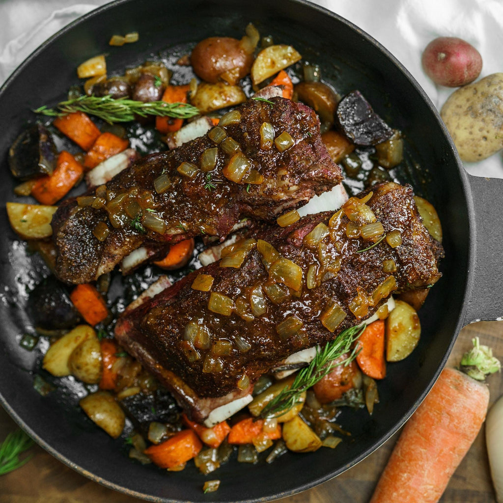 Instant pot beef ribs and potatoes best sale
